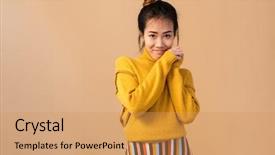  Presentation with medicina tradicional chinesa chinese herb - Presentation design featuring portrait closeup of elegant chinese background and a  colored foreground