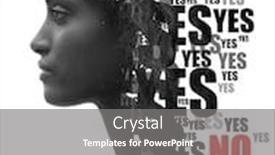  Presentation with cell biology 3d illustration - Amazing PPT layouts having portrait-combined-with-a-digital backdrop and a gray colored foreground