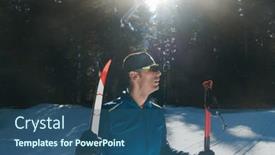  Presentation with winter forest - 