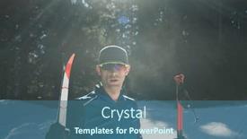  Presentation with forest winter - 