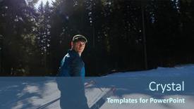  Presentation with forest winter - 