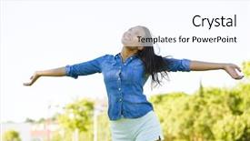  Presentation with african american mothers - Slide deck having quality control check product concept background and a white colored foreground