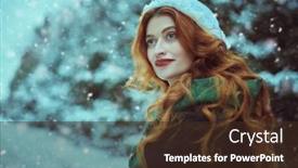  Presentation with middle ages portrait - PPT theme having portrait-of-a-beautiful-young background and a wine colored foreground