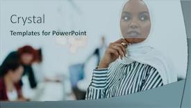  Presentation with hijab modern - 