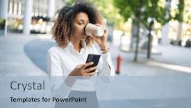  Presentation with black business - 