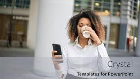  Presentation with black business - 