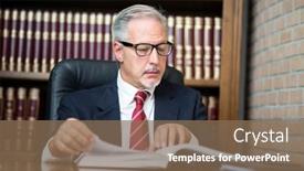  Presentation with kids reading book - Amazing presentation theme having portrait-of-a-businessman-reading backdrop and a violet colored foreground