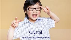  Presentation with years in the making - Cool new presentation with portrait of a cute asian backdrop and a  colored foreground