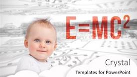  Presentation with baby formula - Beautiful theme featuring  backdrop and a  colored foreground