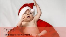  Presentation with baby tree - Slides having portrait-of-a-cute-beautiful background and a red colored foreground