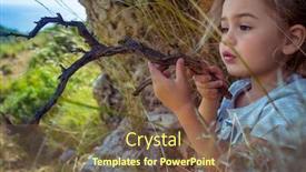  Presentation with imagination - Cool new presentation with portrait-of-a-cute backdrop and a tawny brown colored foreground