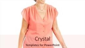  Presentation with elderly - Theme with portrait-of-a-elderly-woman background and a lemonade colored foreground