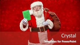  Presentation with happy new year - PPT layouts enhanced with portrait-of-a-good-old background and a crimson colored foreground