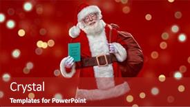  Presentation with sparkling - Amazing PPT theme having portrait-of-a-good-old backdrop and a crimson colored foreground