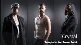  Presentation with navigation - Presentation enhanced with portrait-of-a-handsome-sailor background and a  colored foreground