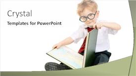  Presentation with kids fashion - Amazing PPT layouts having portrait-of-a-happy-younger backdrop and a white colored foreground