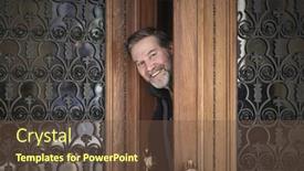  Presentation with man door - 