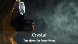  Presentation with chemical - Amazing presentation theme having portrait-of-a-man backdrop and a dark gray colored foreground