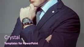  Presentation with space suit - Colorful slide set enhanced with portrait-of-a-respectable-mature backdrop and a wine colored foreground