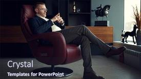  Presentation with middle ages portrait - Audience pleasing presentation theme consisting of portrait-of-a-respectable-middle backdrop and a wine colored foreground