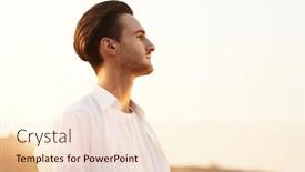  Presentation with romantic - Amazing PPT layouts having portrait-of-a-romantic-young backdrop and a lemonade colored foreground