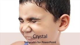  Presentation with latin america music - Colorful presentation design enhanced with portrait-of-a-small-latin backdrop and a coral colored foreground