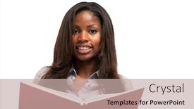  Presentation with disco - PPT layouts having portrait of a smiling young girl in a disco isolated on a white background background and a mint green colored foreground