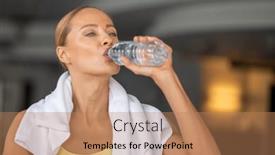  Presentation with drinking water - 