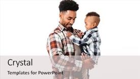  Presentation with holding hands old young - Beautiful slide set featuring portrait of a young african backdrop and a  colored foreground