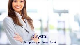  Presentation with office - PPT layouts featuring portrait of a young business background and a sky blue colored foreground