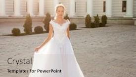  Presentation with orthodox - Amazing slides having portrait-of-a-young-girl backdrop and a mint green colored foreground