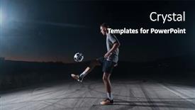  Presentation with handsome - Theme consisting of portrait-of-a-young-handsome background and a  colored foreground