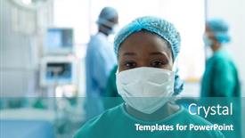  Presentation with theatre mask - 