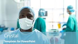  Presentation with theatre mask - 