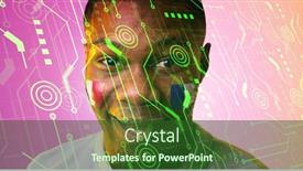  Presentation with french language - Presentation enhanced with portrait-of-african-american-soccer background and a forest green colored foreground