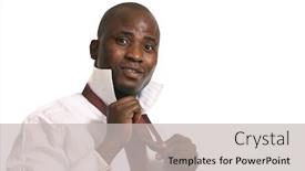  Presentation with tie - Amazing slides having black fathers day sports - portrait of an african american backdrop and a light gray colored foreground