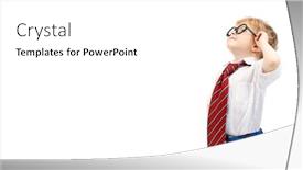  Presentation with kids fashion - Theme featuring portrait-of-an-emotional-funny background and a white colored foreground