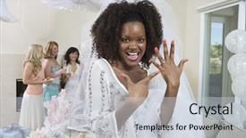  Presentation with engagement - PPT theme consisting of revenue impact - corporate sustainability reporting - sustainable background and a navy blue colored foreground