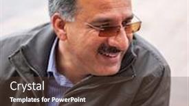  Presentation with arabic - Slides having portrait-of-an-iranian-arabic background and a tawny brown colored foreground