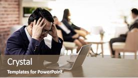  Presentation with team work - PPT layouts enhanced with portrait of asian businessman strain background and a violet colored foreground