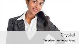 Presentation with american indian - Slides featuring portrait of attractive african american businesswoman in business suit isolated over white background mixed race asian indian and african american model background and a white colored foreground