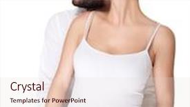  Presentation with pregnancy - Beautiful PPT layouts featuring portrait of beautiful couple waiting baby posing in the studio looking in side isolated on white background happy young family enjoying pregnancy backdrop and a lemonade colored foreground