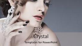  Presentation with white wedding - Amazing PPT theme having portrait of beautiful white-headed girl is in weddings accessories wedding decoration backdrop and a mint green colored foreground