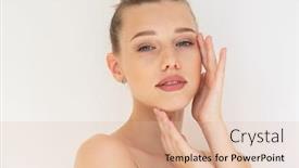  Presentation with youth - Slide deck enhanced with portrait-of-beautiful-woman background and a lemonade colored foreground