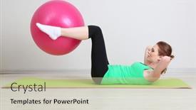  Presentation with gym ball - 