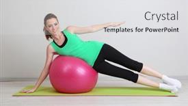  Presentation with gym ball - 