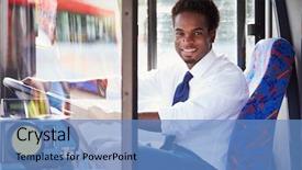  Presentation with driver - Beautiful slides featuring abstract black and white background folding and scattered jigsaw puzzle mosaic puzzle game toned copy space backdrop and a light gray colored foreground.