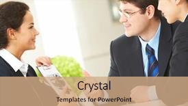  Presentation with strategy plan - Colorful slides enhanced with portrait of busy companions discussing business plan and new strategy at meeting backdrop and a coral colored foreground