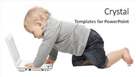  Presentation with child soldiers - Amazing presentation having portrait of child wit notebook backdrop and a  colored foreground