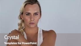  Presentation with transgender - Audience pleasing slide deck consisting of braided hair against white backdrop and a tawny brown colored foreground